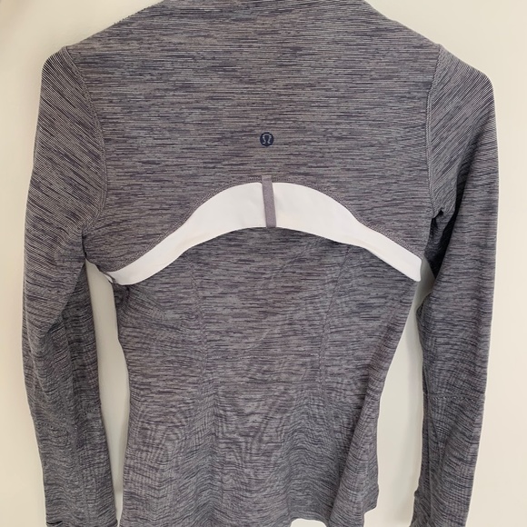 Grey And white Lululemon Jacket - Picture 3 of 3